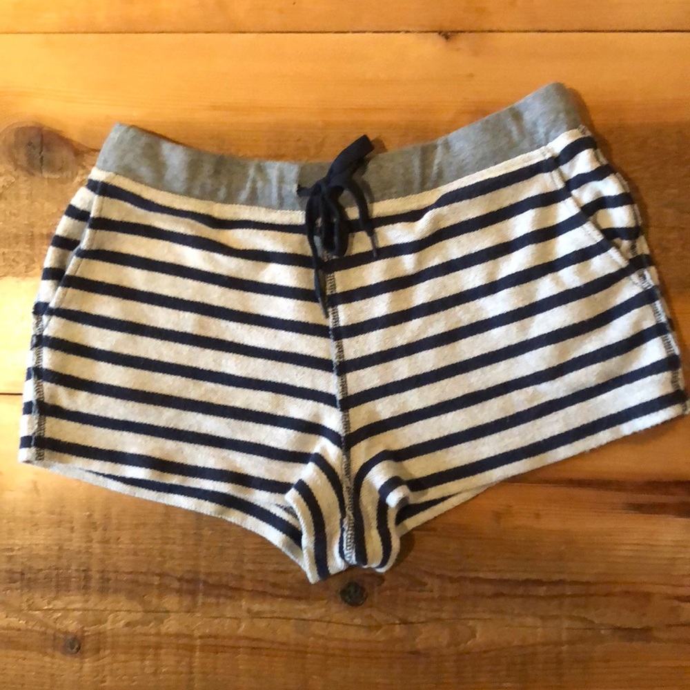 T by Alexander Wang Stripe cotton shorts